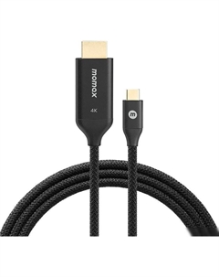 Кабель DT3D HDMI - USB 3.2 Gen1 Type-C (2 м, черный) Momax