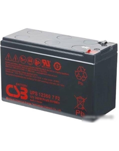 Аккумулятор для ИБП CSB UPS123607 F2 (12В/7.5 А·ч) Csb battery