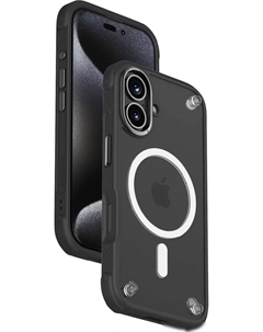 Чехол для телефона CaseForm Air MagSafe для iPhone 16 Plus MUAP24LD (черный) Momax