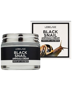 Ампульный крем с муцином чёрной улитки 70 Lebelage