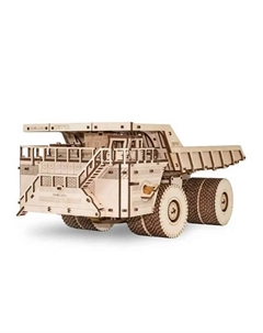 Деревянный конструктор 3D BELAZ 75710 Ewa eco-wood-art
