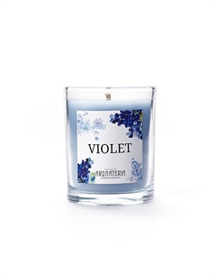 Ароматическая свеча Фиалка / Violet 100 Aromateria