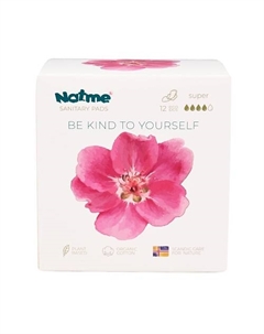 SUPER Дневные органические прокладки Natme