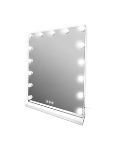 Профессиональное настольное зеркало с подсветкой, 46х58 Fenchilin