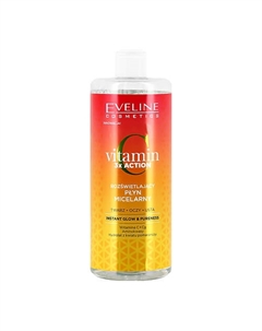 Мицеллярная вода VITAMIN C с эффектом сияния 500 Eveline