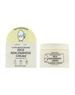 Крем для лица с экстрактом риса и ниацинамидом 100 Bonnyhill