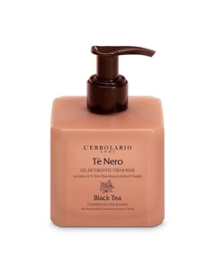 Очищающий гель для лица и рук Black Tea Cleansing Gel Face & Hands 270 L'erbolario