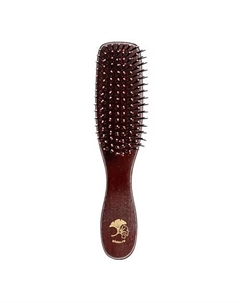 Парикмахерская щетка "Барбарусса" 1903 деревянная вишневая S I love my hair