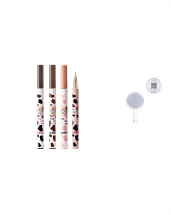 Подводка-фломастер для глаз Eyeliner Pen, набор Flortte