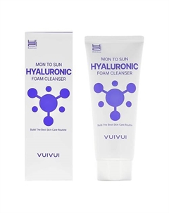 Пенка для умывания с гиалуроновой кислотой MON TO SUN 100 Vuivui