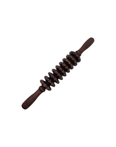 QUALIGO Антицеллюлитный деревянный массажер скалка для тела и ног Qualigo