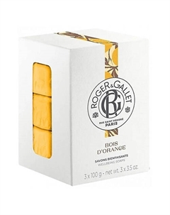 Набор парфюмерного мыла Bois D'Orange 300 Roger & gallet