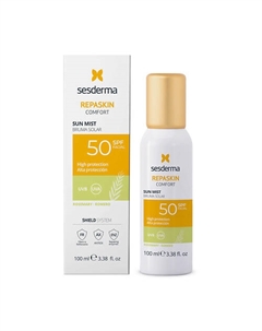 Спрей-мист солнцезащитный "Розмарин" SPF50 Repaskin Comfort Sun Mist 100 Sesderma