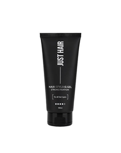Гель для укладки волос сильной фиксации Hair Styling Gel Strong Fixation 100 Just hair