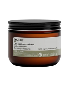 Моделирующий воск с экстрактом имбиря Elastic Molding Wax Hair Styling 90 Insight professional