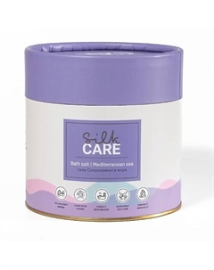 Соль для ванн Средиземная в подарочной упаковке 750 Silk care
