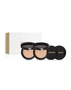 Тональный кушон Luxury Caviar Flawless Cushion, 2 сменных блока Maogeping