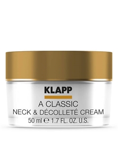 Крем для шеи и декольте A CLASSIC Neck & Decollete Cream 50 Klapp cosmetics