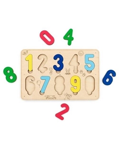 Сортер деревянный Цифры Ewa eco-wood-art