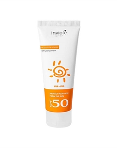 Солнцезащитный крем для лица и тела SPF 50 75 Inviole