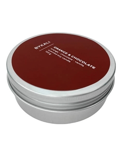 Свеча ароматическая "Апельсин и шоколад" в банке с крышкой 120 Bykali