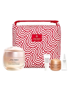 Набор с кремом, разглаживающим морщины Benefiance в косметичке Shiseido
