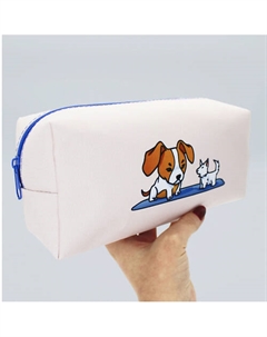 Косметичка пенал большой Собачки Alissirossi