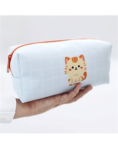 Косметичка пенал большой Котенок 21х7х9см Alissirossi
