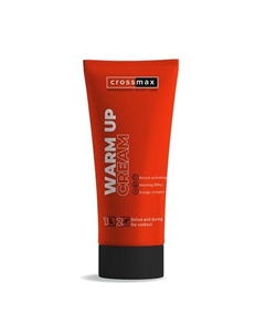 Разогревающий крем гель для тела, суставов и мышц перед тренировкой 100 Crossmax