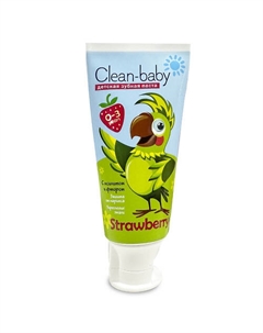 Детская зубная паста, 0-3 лет 50 Clean-baby