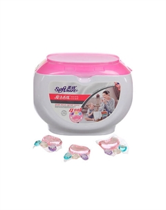 Капсулы гипоаллергенные для стирки 4в1 с нежным ароматом и кондиционером 50 Softxin