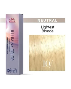 Профессиональная стойкая крем-краска для волос Illumina Color Wella professionals