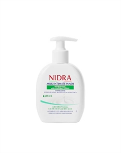 Гель для интимной гигиены освежающий с молочными протеинами и алоэ 300 Nidra