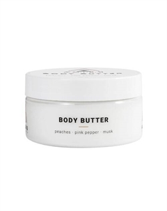 Крем для тела питательный баттер, увлажняющий (персик, перец, мускус) 200 Amibo