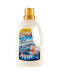 Sensitive Clovin Гель для стирки универсальный концентрат, жидкий порошок 1625 Der waschkonig c.g.