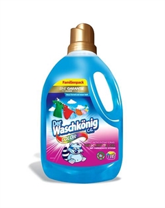 Color Clovin Гель для стирки универсальный концентрат, жидкий порошок 3305 Der waschkonig c.g.