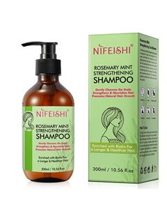 Шампунь для волос с розмарином и биотином 300 Nifeishi