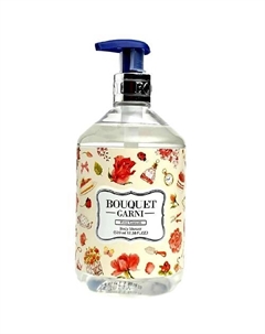 Гель для тела с ароматом Розовый сад 500 Bouquet garni