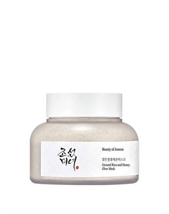 Маска для сияния лица с рисом и медом Ground Rice and Honey Glow Mask 150 Beauty of joseon