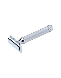 Т образный станок с закрытым гребнем T-127 Chrome Pearl shaving