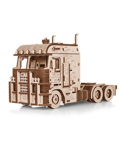 Деревянный конструктор 3D Грузовой тягач Король дорог Ewa eco-wood-art