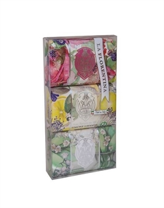 Набор мыла Роза, Лимон&Лаванда,Ландыш 1 La florentina