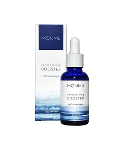 Бустер ревитализирующий для сухой и нормальной кожи с пудрой снежных водорослей Snow Algae 30 Monmu