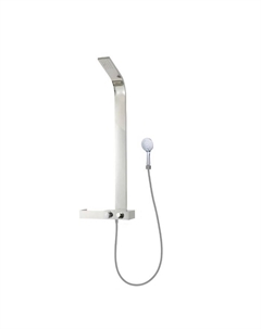 Душевая система Taliente ТА-G-TS1301C, тропический душ, лейка 2 режима, полочка, хром