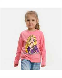 Футболка с длинным рукавом «Рапунцель», Disney, рост 134-140 см, розовая Kaftan