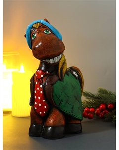 Копилка для денег «Конь в пальто», 16.5×11.5×25 см Хорошие сувениры