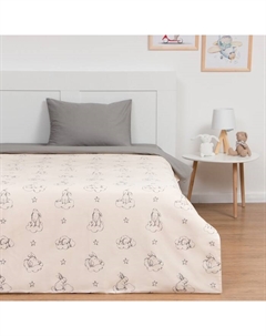 Покрывало детское 1,5 сп «Зайцы в облаках», 145х210 см, 100% хлопок Этель
