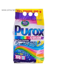 Стиральный порошок Color, универсальный, 5.5 кг Purox
