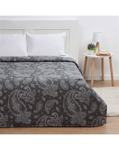 Пододеяльник 1.5-спальный «. Узоры востока», 147×210 см, графит, бязь Экономь и я