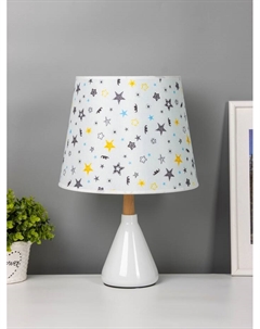 Лампа настольная 320613/1 E14 40 Вт белый Risalux